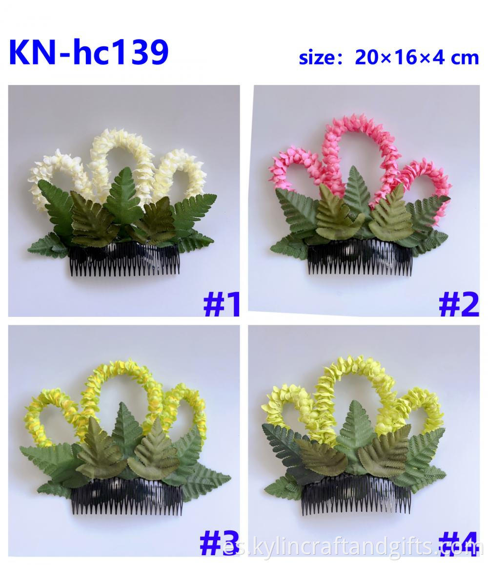 Kn Hc139 Flower Hair Comb